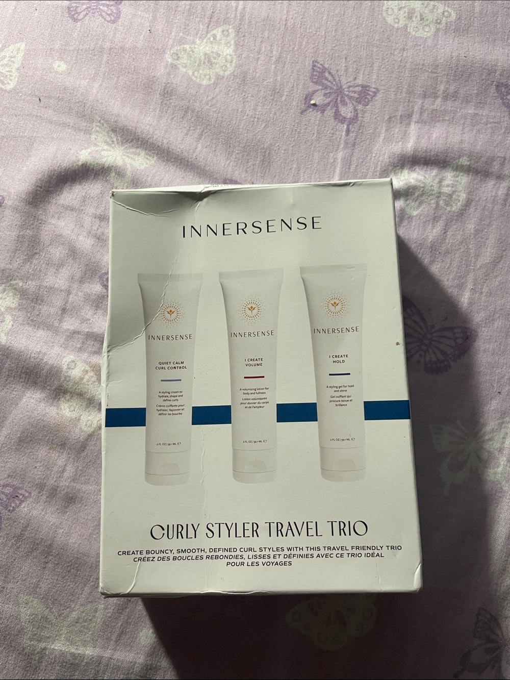 Innersense Organic Beauty Curly Styler Travel Trio.